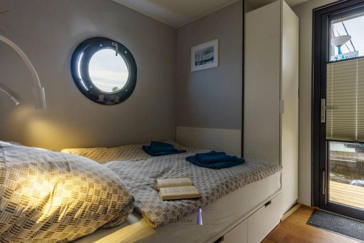Hausboot Fjord Polaris Mit Biosauna In Barth Exteriör bild